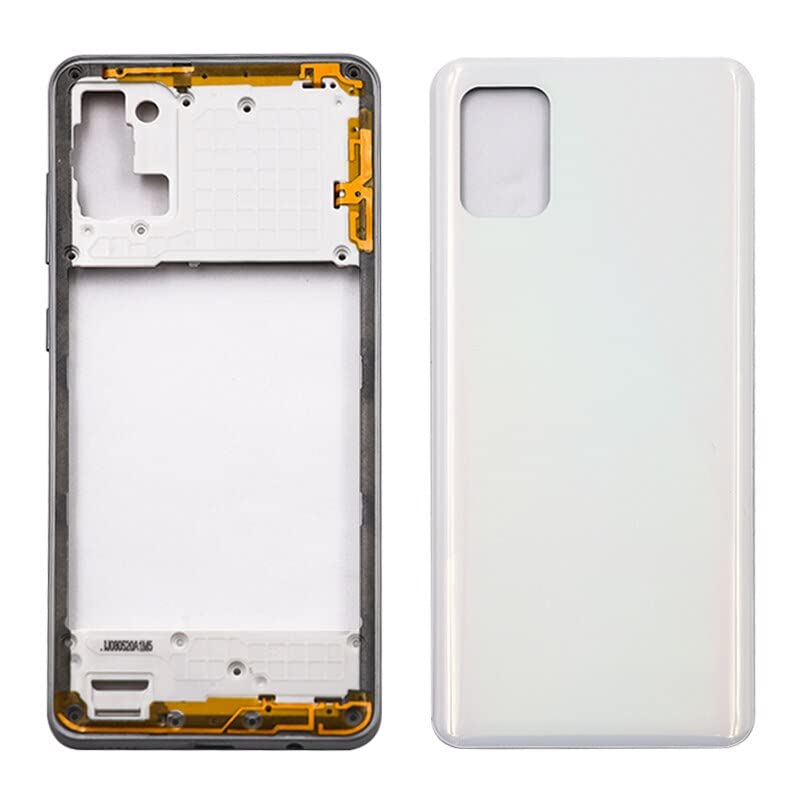 Samsung Galaxy A31 Middle Bezel Housing Frame and Back Panel Without Front LCD Frame