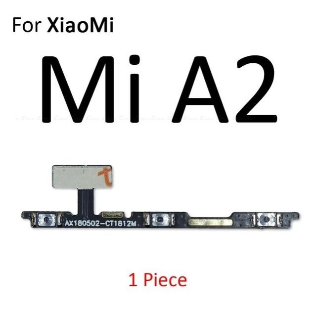 Power and Volume Button Flex Cable Mi A2