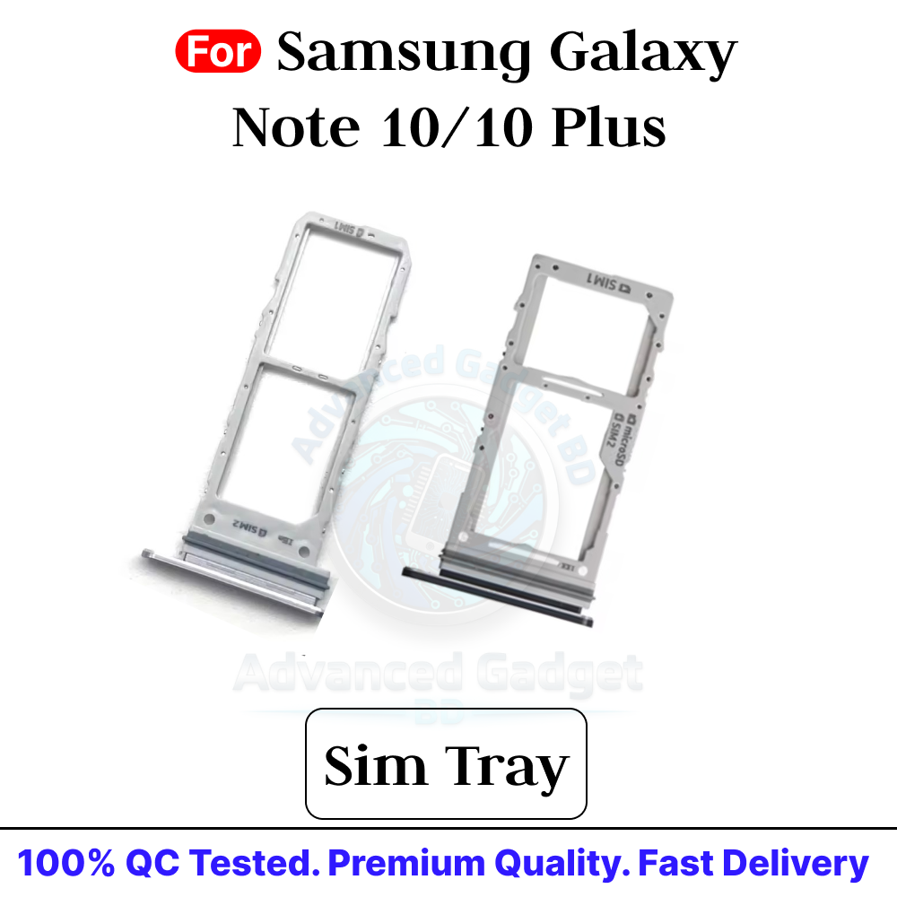 Samsung Galaxy Note 10 10 Plus Sim Tray Micro SD Card Slot with Sim Ejector Pin