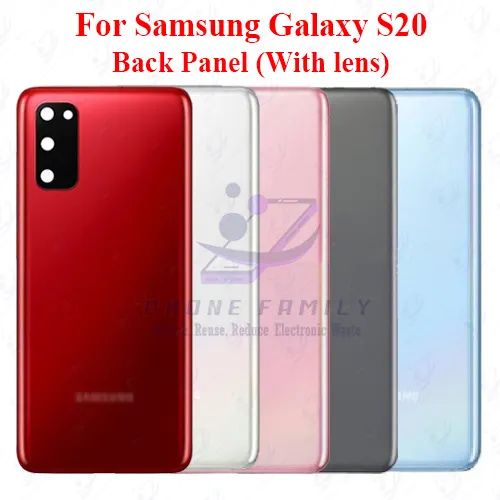 Samsung Galaxy S20 Back Panel/Backshell/ Casing +Camera Lens With Logo Replacement Parts Price in Bangladesh - Mobile.com.bd