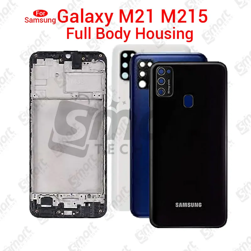 Samsung Galaxy M21 Full Body Housing ( LCD Frame + Back Panel With Camera Glass Replacement Parts Price in Bangladesh - Mobile.com.bd