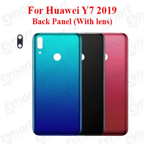 Huawei Y7 2019 Back Panel/Backshell/ Casing +Camera Lens+ Side Buttion With Logo - Price in Bangladesh