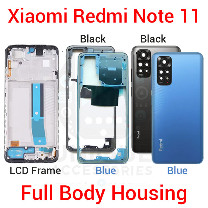 Xiaomi Redmi Note 11 2201117TG Full Body Housing With Camera Glass