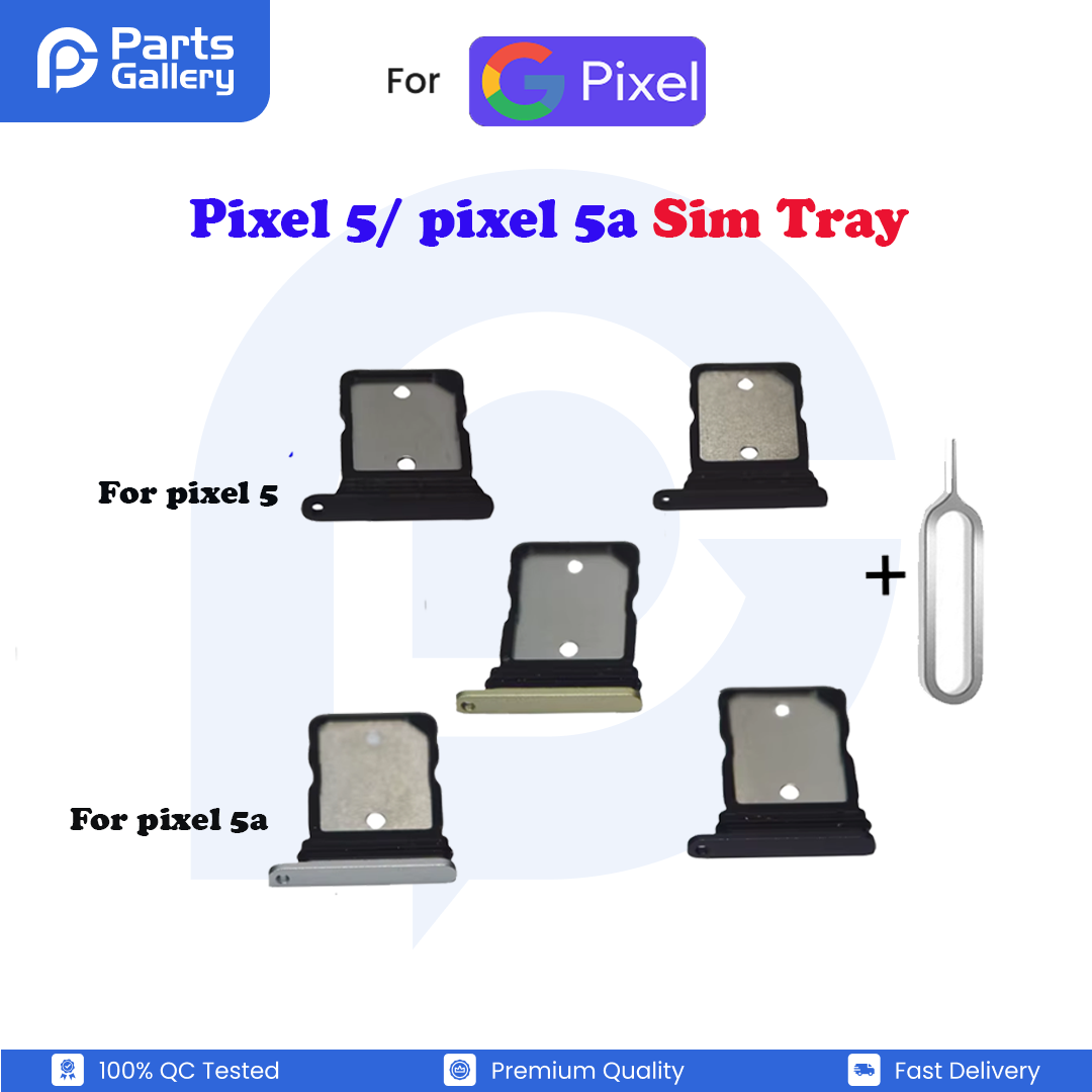 Google Pixel 5 5G/ 5A 5G Nano Sim Card Tray Holder Sim Adaptor With Free Sim Ejector