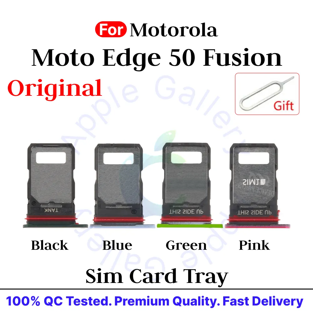 Motorola Moto Edge 50 Fusion Sim Card Tray Holder Sim Adapto Replacement Parts Price in Bangladesh - Mobile.com.bd