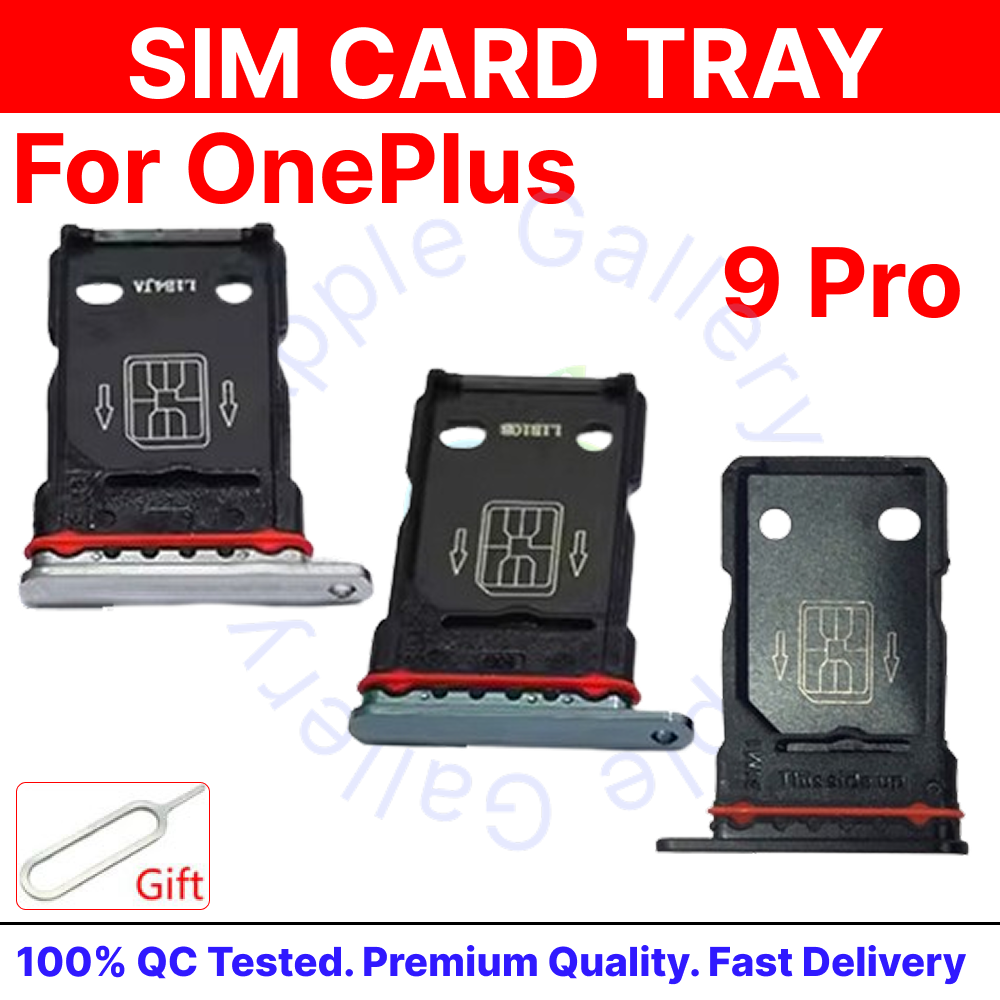 OnePlus 9 Pro Sim Tray Micro SD Card Slot with Sim Ejector Pin Replacement Parts