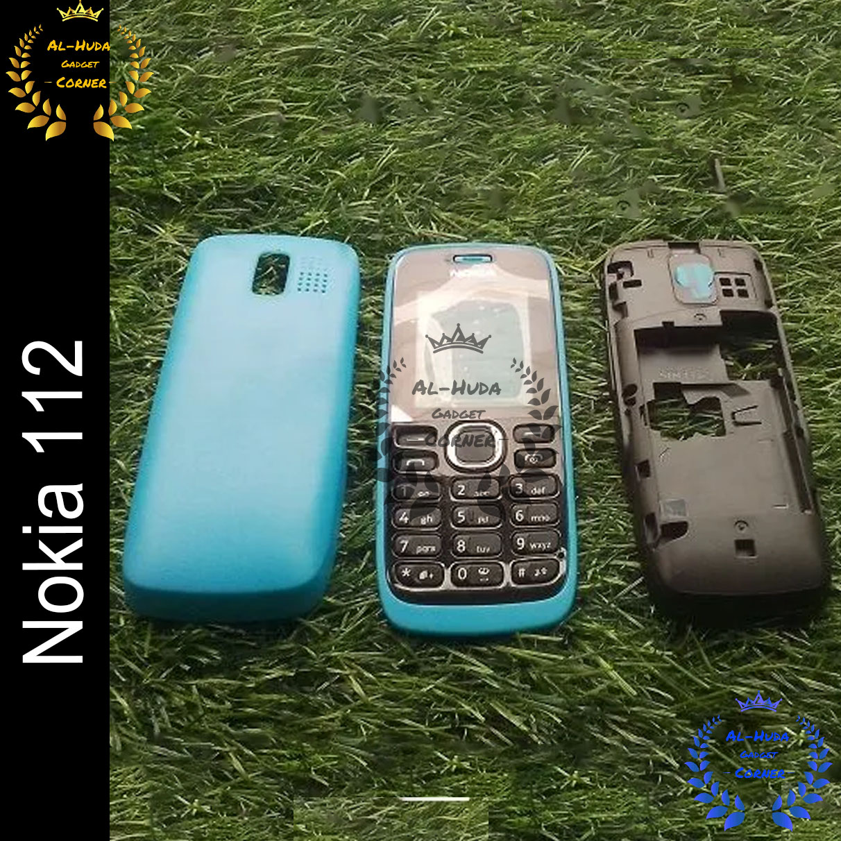 Full Body Casing for Nokia 112 Full Complete Mobile Casing / Casing / Housing with