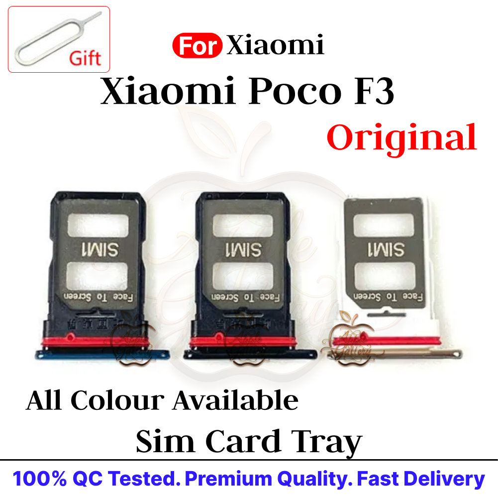 Xiaomi Poco F3/Mi 11x Sim Tray Slot Holder Door Xiaomi Pocophone Sim Replacement Part