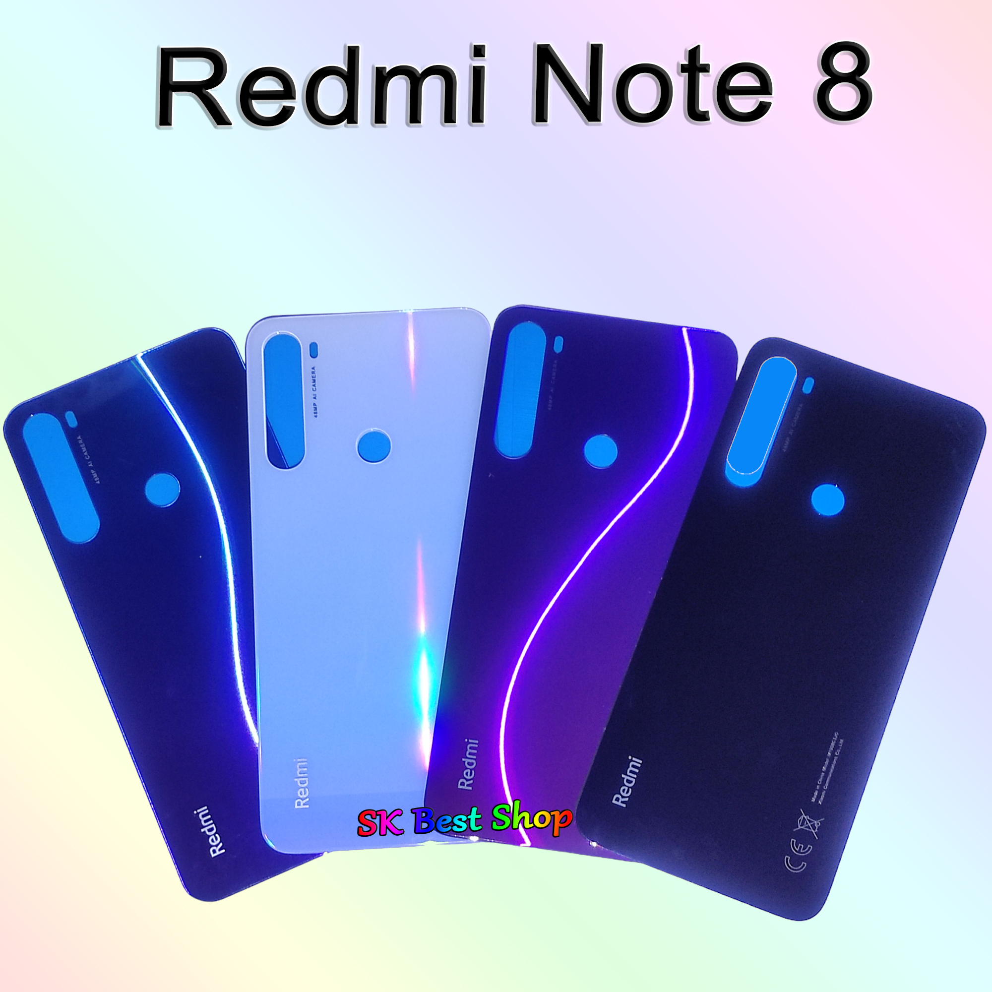Redmi Note 8 Back Cover Xiaomi Redmi Note8 Battery Cover Door Case Rear Housing