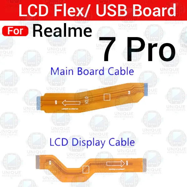 Main Motherboard (Main to Sub Board) Flex Cable for Realme 7 Pro Main LCD (Display) - Price in Bangladesh