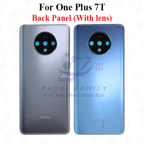 OnePlus 7T Back Panel/Backshell/ Casing +Camera Lens With Logo