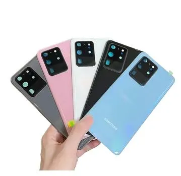 Phone Battery Cover Rear Door Housing For Samsung Galaxy S20 Ultra 5G Back Glass Case - Price in Bangladesh