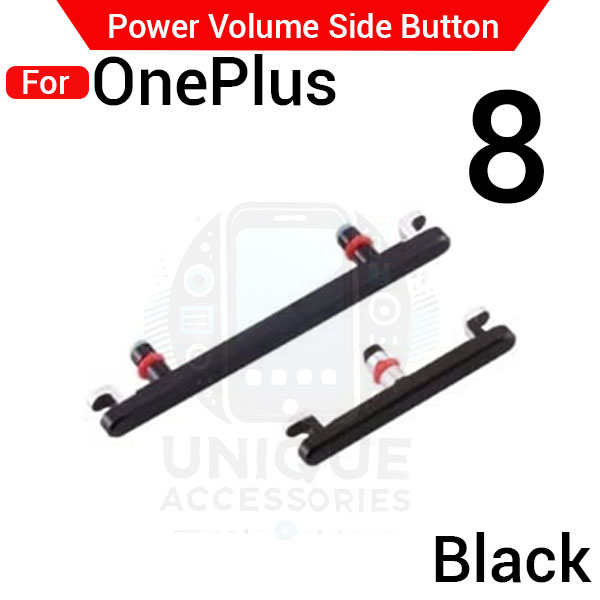 OnePlus 8 External Side Buttons Power On Off + Volume Control Button Outside Side