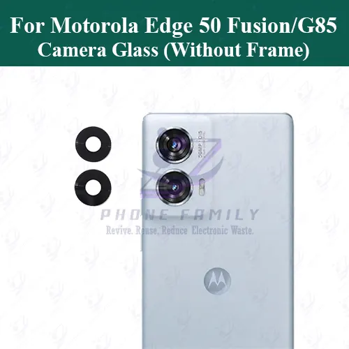 Motorola Edge 50 Fusion/G85 Camera Main Glass Lens Replacement Part - Price in Bangladesh
