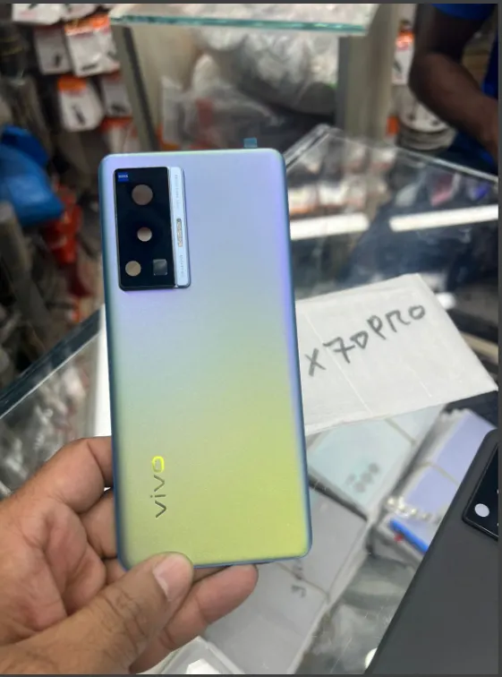 Vivo Replacement Backshell Glass Panel for Vivo X70 Pro Battery Back Door Housing With Replacement Parts Price in Bangladesh - Mobile.com.bd