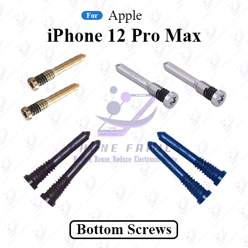Apple iPhone 12 Pro Max New Bottom Screw Pentalobe Dock Connector Screw Replacemnt