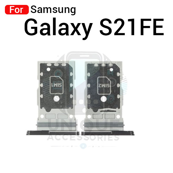 Samsung Galaxy S21 FE Sim Tray Micro SD Card Slot with Sim Ejector Pin Replacement
