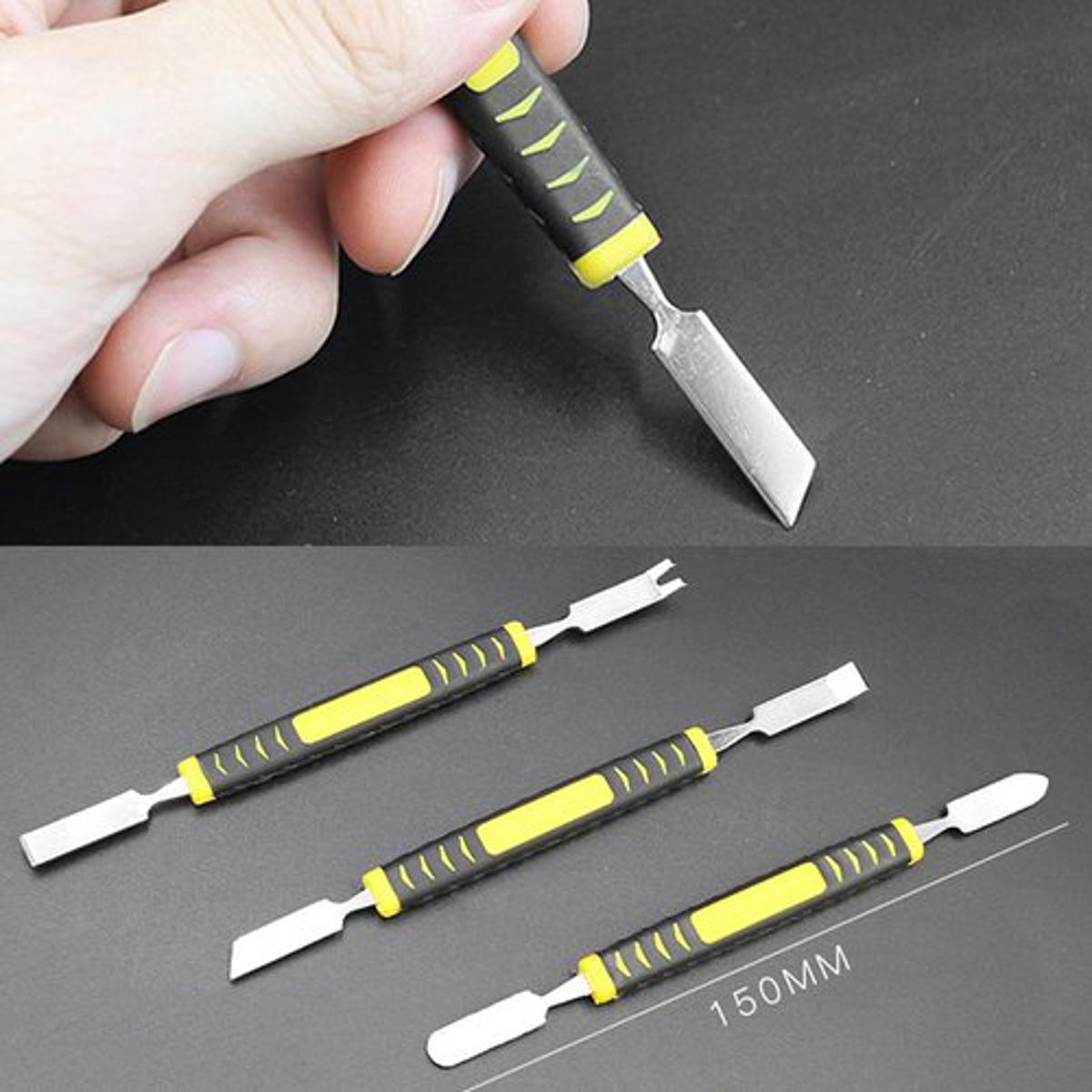 Dual Ends Metal Spudger 3pcs Hand Tool Set for iPhone iPad Tablet Mobile Phone