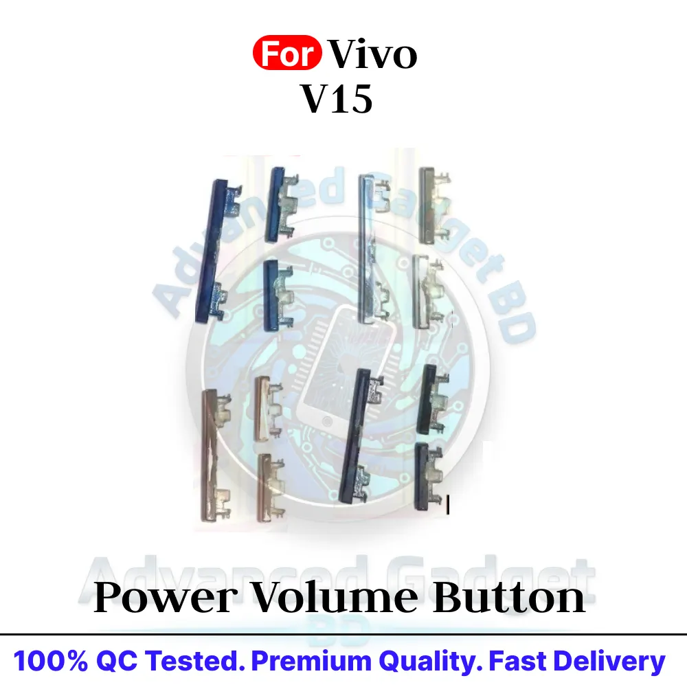 Vivo V15 External Side Buttons Power On /Off Control Button and Volume Outside Side Replacement Parts Price in Bangladesh - Mobile.com.bd