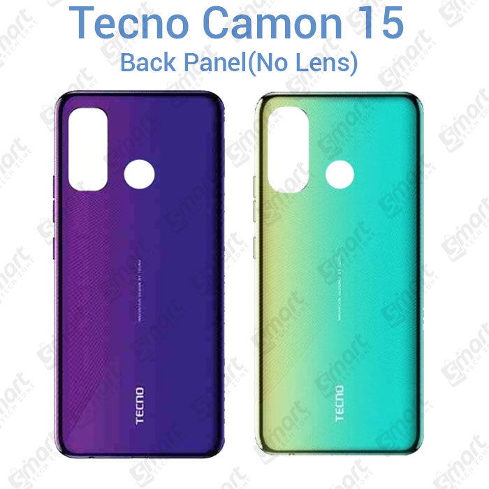 Tecno Camon 15 CD7 Back Panel/Backshell/ Casing +Side Button + With Logo
