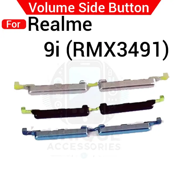 Realme 9i 4G Volume Button Outside Key | Side Key Replacement | RMX3491 | Exact Fit Replacement Parts Price in Bangladesh - Mobile.com.bd