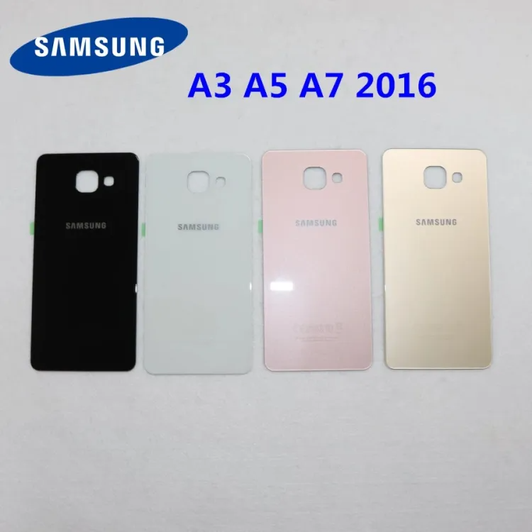 Samsung Galaxy A5 (2016) / A510 Battery Back Glass Cover - Replacement Rear Side