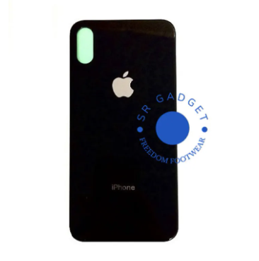 Replacement Backshell Glass Back Panel for iPhone X Battery Back Door Housing With