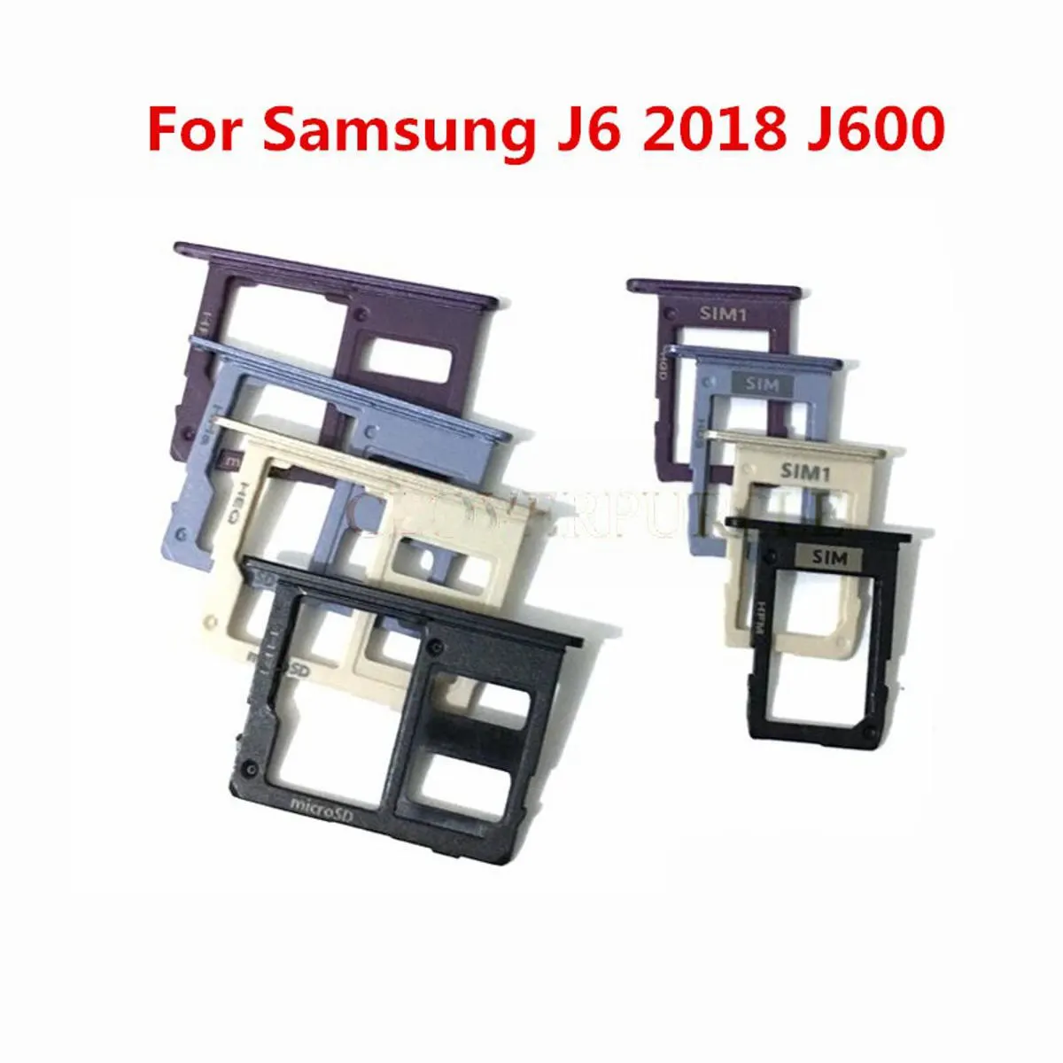 Samsung Sim Tray SD Card Tray Holder Card for Samsung Galaxy J4 2018/Samsung Galaxy J6 2018 Replacement Parts Price in Bangladesh - Mobile.com.bd