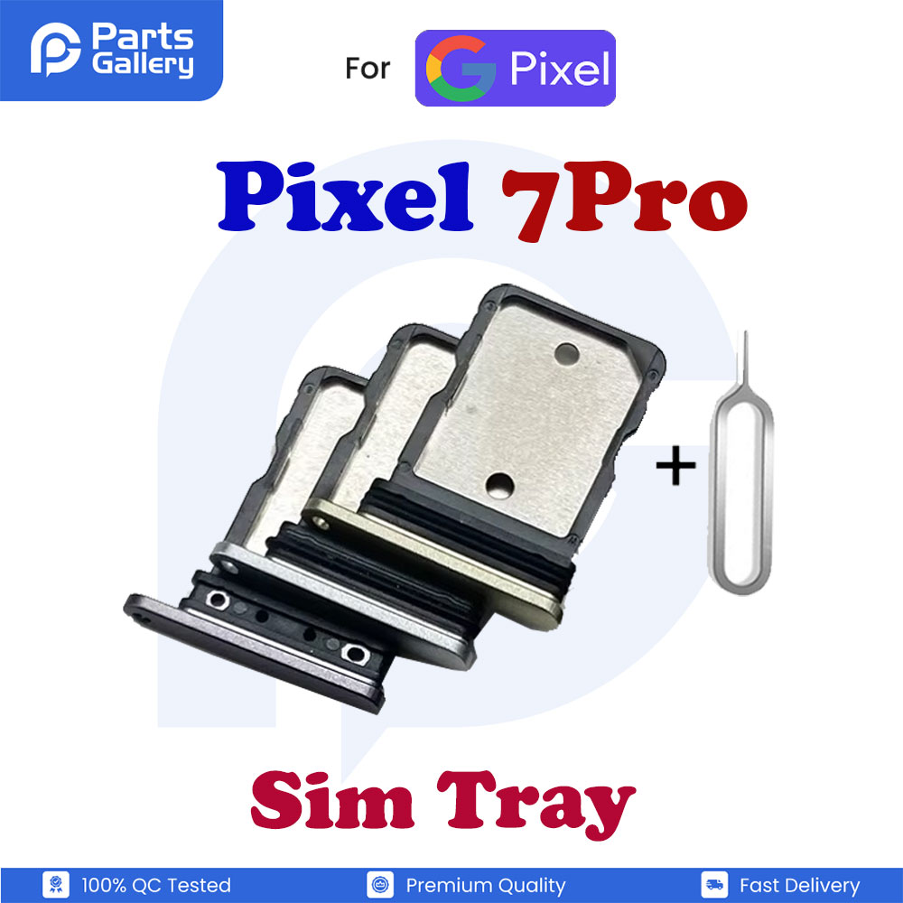 Google Pixel 7Pro Nano Sim Card Tray Holder Sim Adaptor With Free Sim Ejector Pin