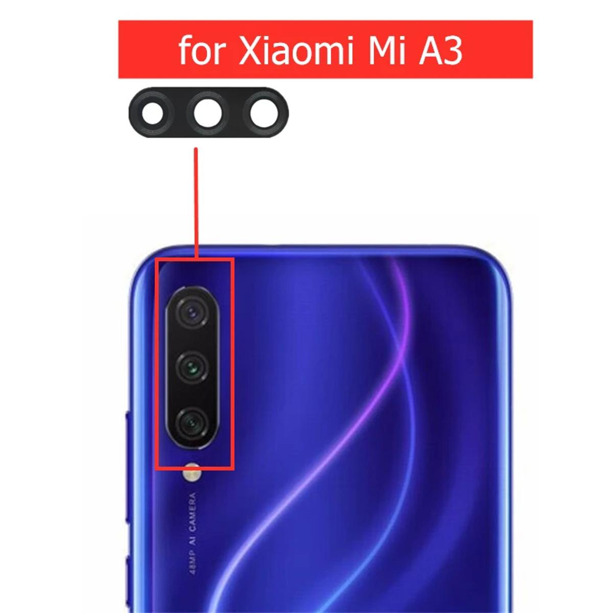 Xiaomi Mi A3 Camera Glass Lens Back Rear Camera Lens Replacement Repair Spare Parts