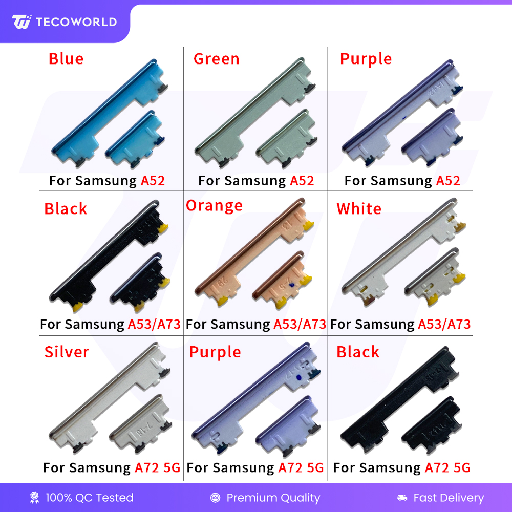 Samsung Galaxy A52/A52S/A53/A72/A73 SIde Volume Button + Power ON / Off Buttton Key
