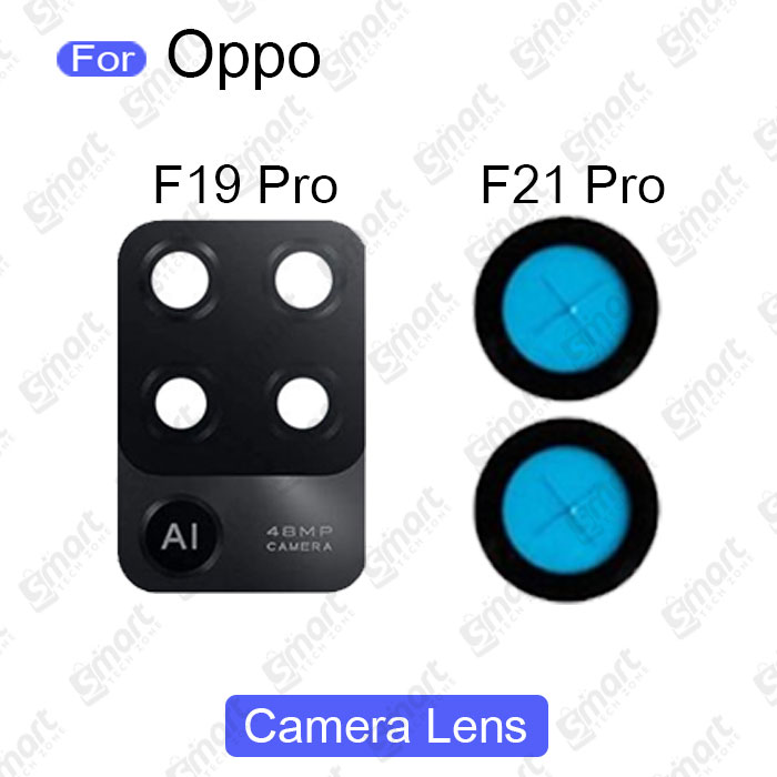 Back Rear Camera Lens Glass Oppo F19 Pro F21 Pro Camera Lens Glass Without Frame