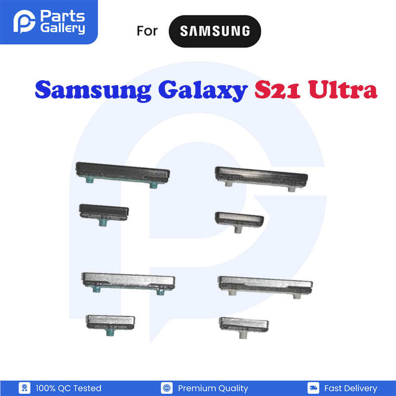Samsung Galaxy S21 Ultra SIde Volume Button + Power ON / Off Buttton Key Set For