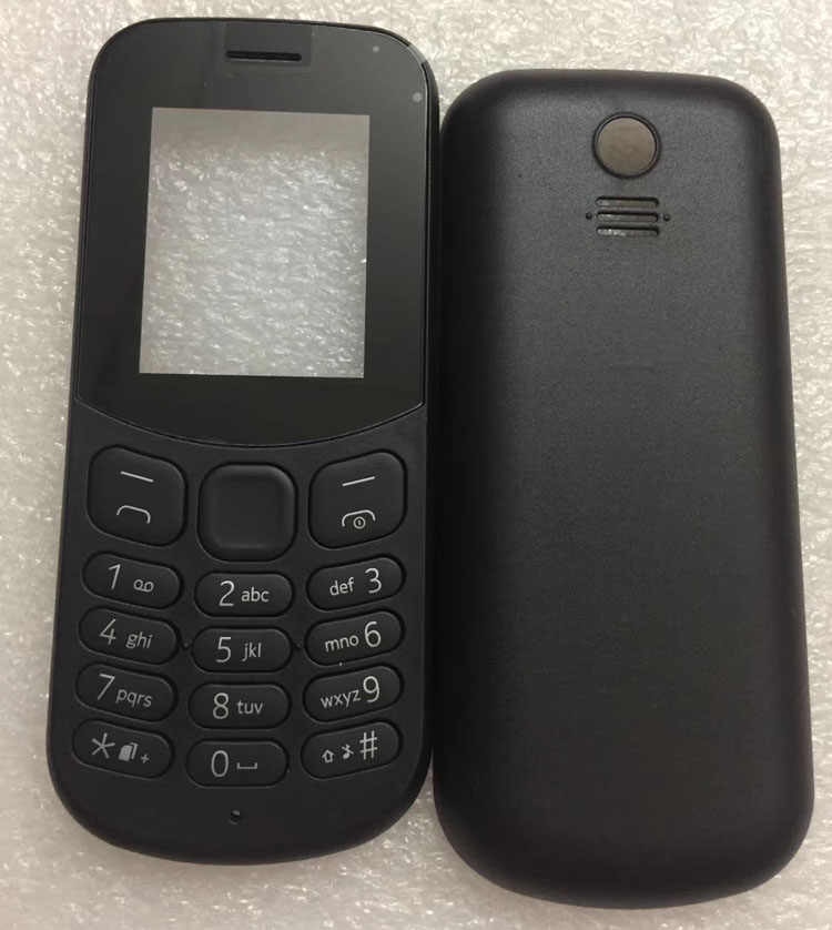 Nokia 130 2017 Front & Back Side Full Body Hard Mobile Casing with Keypad Super