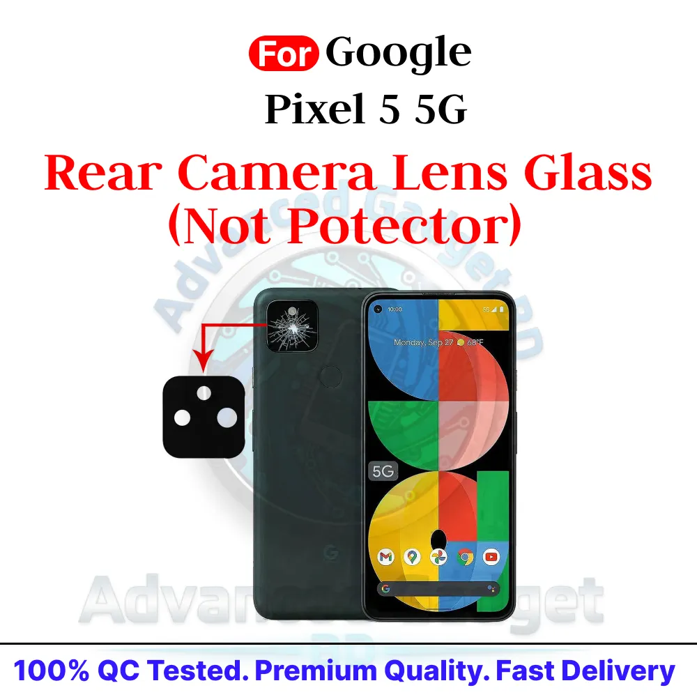Google Pixel 5 5G Camera Main Glass Lens Replacement Part Replacement Parts Price in Bangladesh - Mobile.com.bd