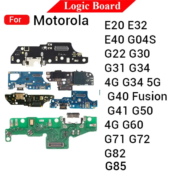 Motorola Charging Logic Board For Motorola Moto E20 E32 E40 G04S G22 G30 G31 G34 4G G34 5G Replacement Parts Price in Bangladesh - Mobile.com.bd