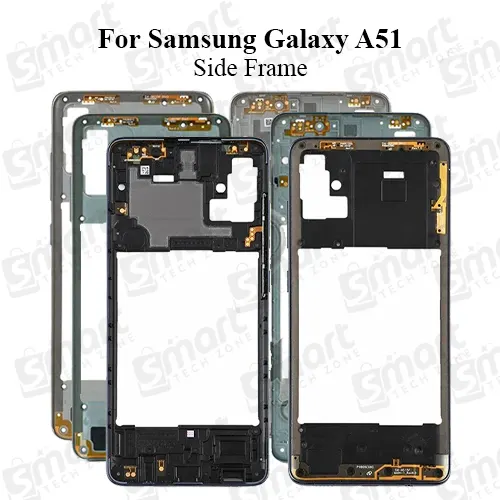 Samsung Galaxy A51 SM-A515 Middle Side Frame Without Front LCD Frame Panel and Back Replacement Parts Price in Bangladesh - Mobile.com.bd