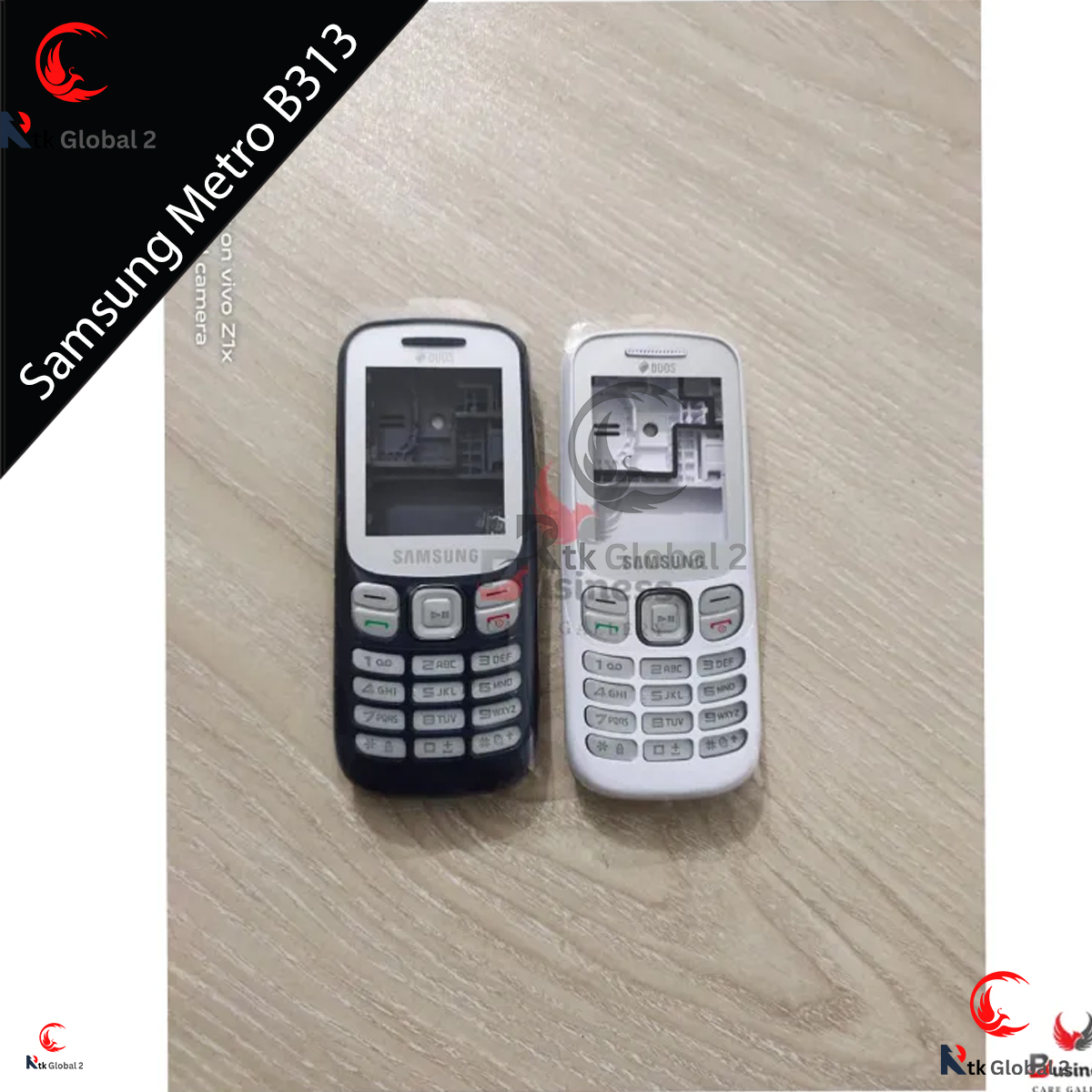 Original Samsung Metro B313 Full Body Casing ( Deep Blue ) ( White ) (black )