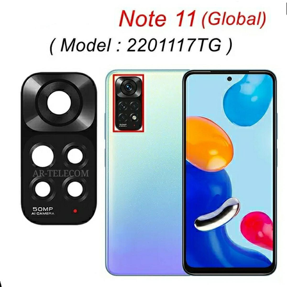 Xiaomi Redmi Note 11 4G (Global) (2201117TG) Camera Glass Lens Back Rear Camera Lens
