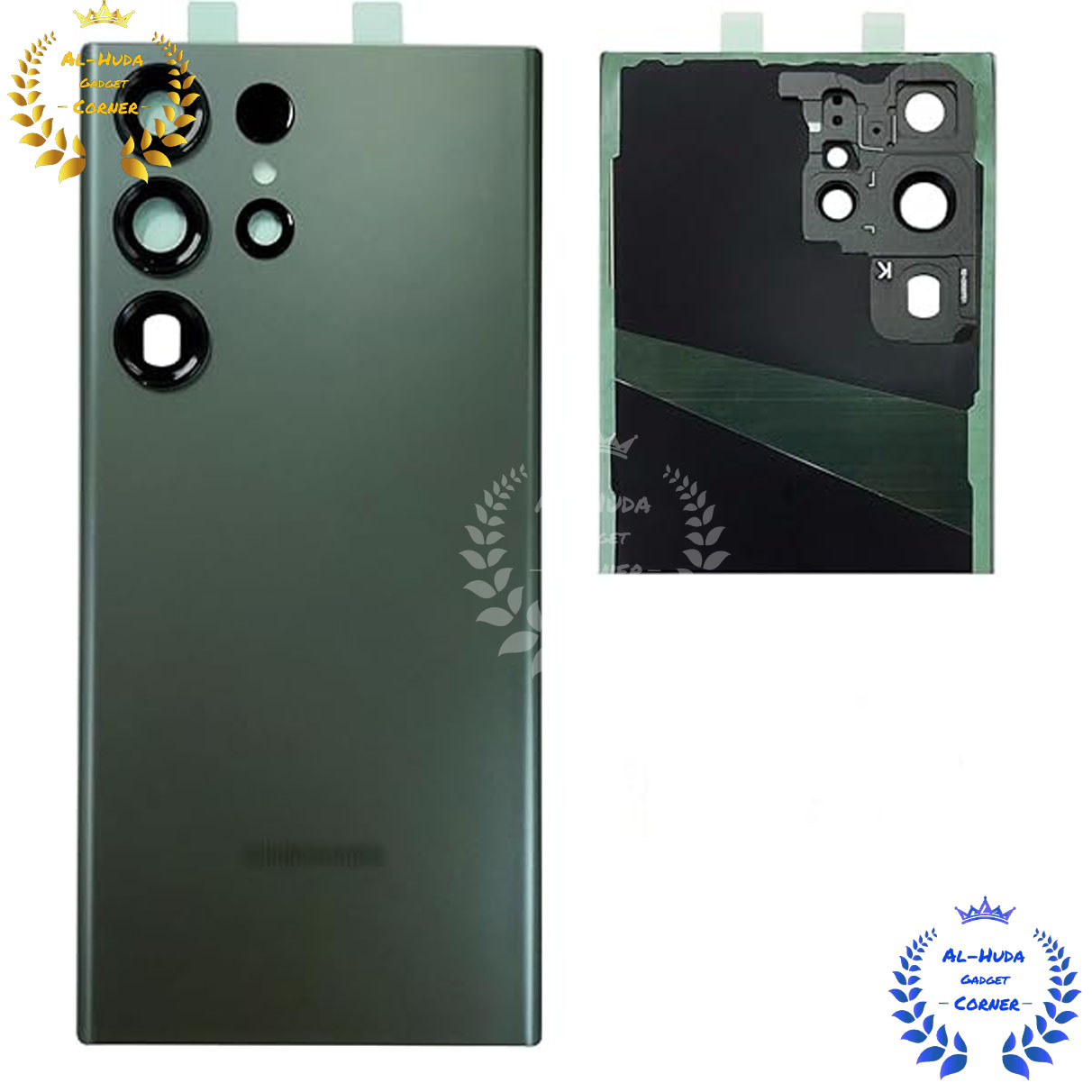 Replacement Backshell Glass Panel for Samsung Galaxy S23 Ultra 5G Battery Back Door