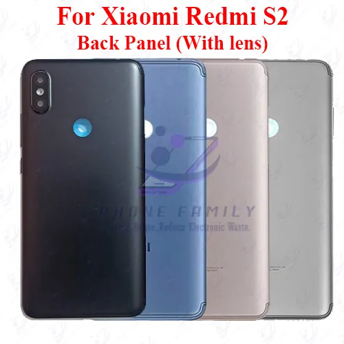 Xiaomi Redmi S2 Back Panel/Backshell/ Casing +Camera Lens+Side Button With Logo Replacement Parts Price in Bangladesh - Mobile.com.bd