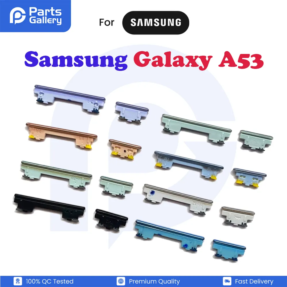 Samsung Galaxy A53 SIde Volume Button + Power ON / Off Buttton Key Set For Replacement Parts Price in Bangladesh - Mobile.com.bd