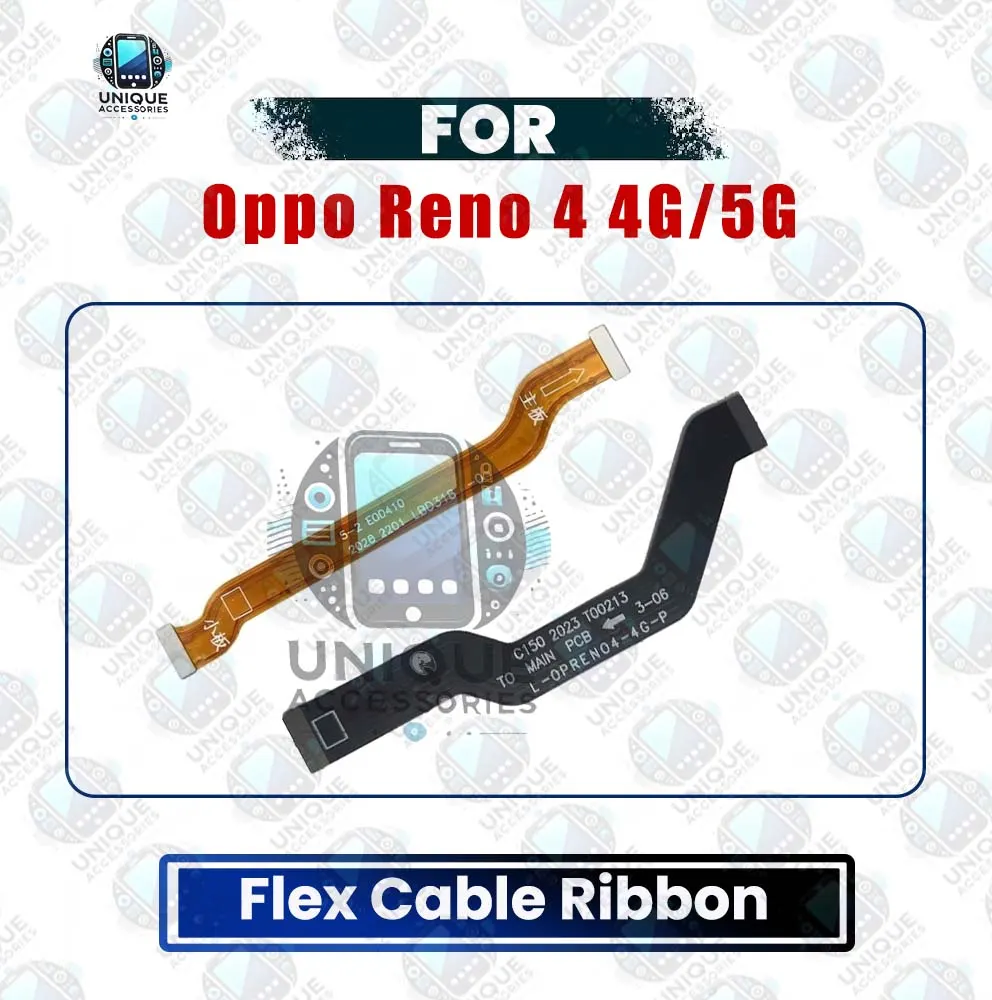 OPPO Mainboard Flex Cable For Oppo Reno 4 4G 5G Motherboard LCD Screen Display Flex Replacement Parts Price in Bangladesh - Mobile.com.bd