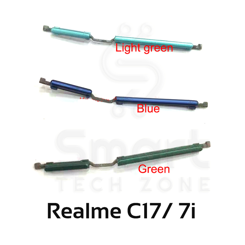 Realme C17/ 7i External Side Buttons Power On Off + Volume Control Button Outside