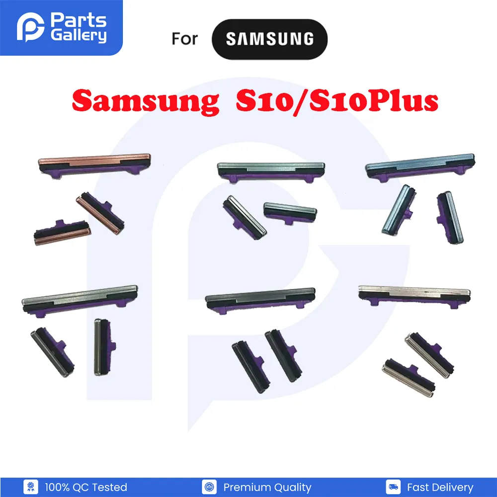Samsung Galaxy S10/S10 Plus Side Volume Button + Power ON / Off, Bixby Buttton Key Replacement Parts Price in Bangladesh - Mobile.com.bd