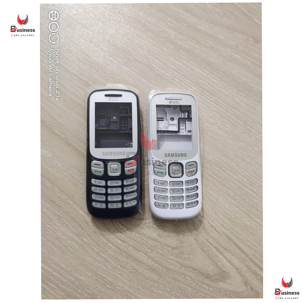 Original Samsung Metro B313 Full Body Casing ( Deep Blue ) +white Samsung B313e