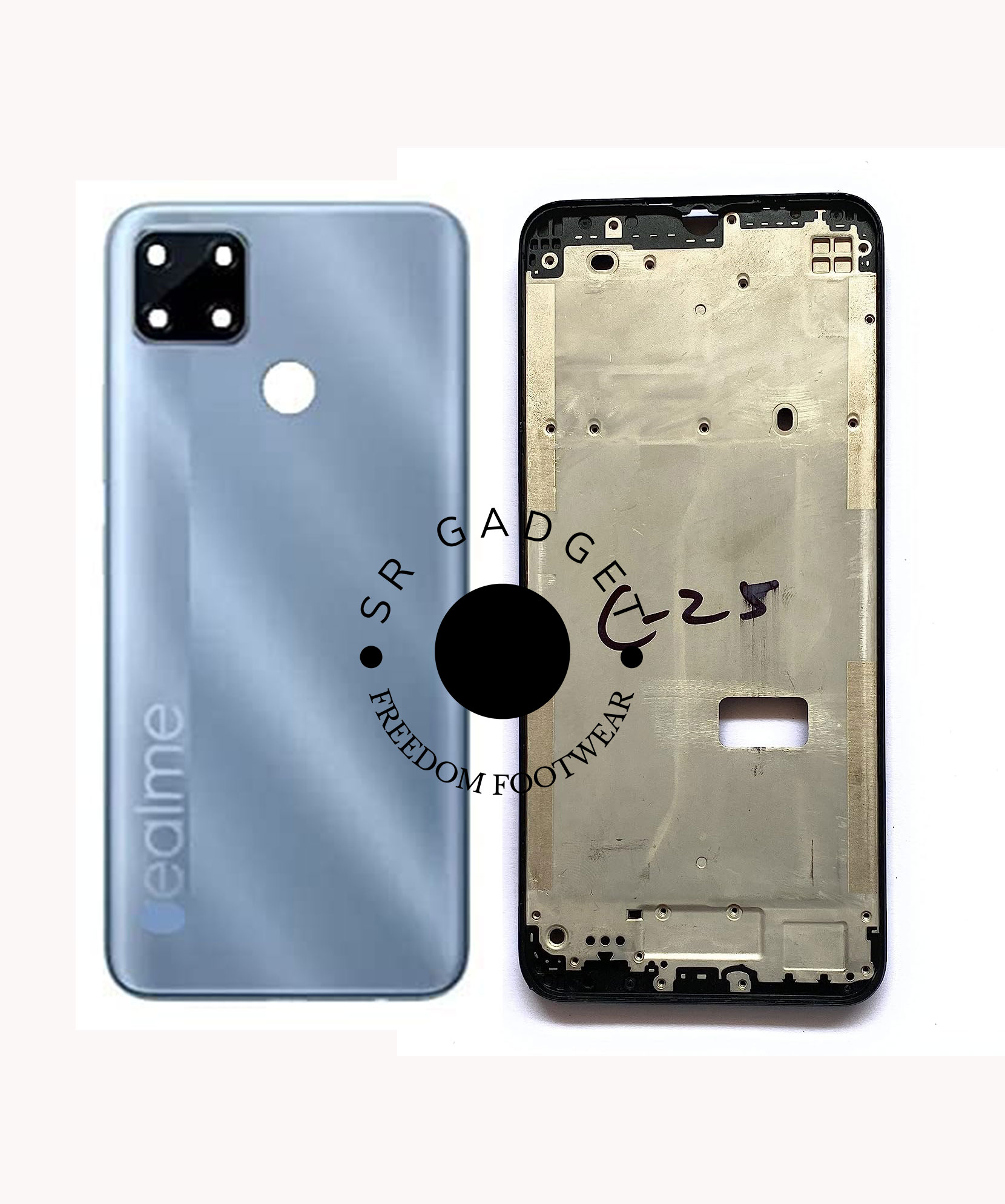 Replacement Full Body Housing for Realme C25s Body Panel