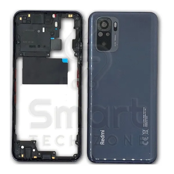 Xiaomi Redmi Note 10/10s 4G Side Frame and Back Panel + Camera Glass Lens + Outside Replacement Parts Price in Bangladesh - Mobile.com.bd