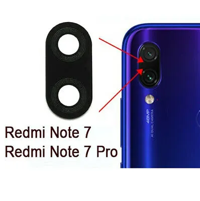 Xiaomi Redmi Note 7 & Note 7 Pro Camera Main Glass Replacement Glass Slide, Glass Replacement Parts Price in Bangladesh - Mobile.com.bd