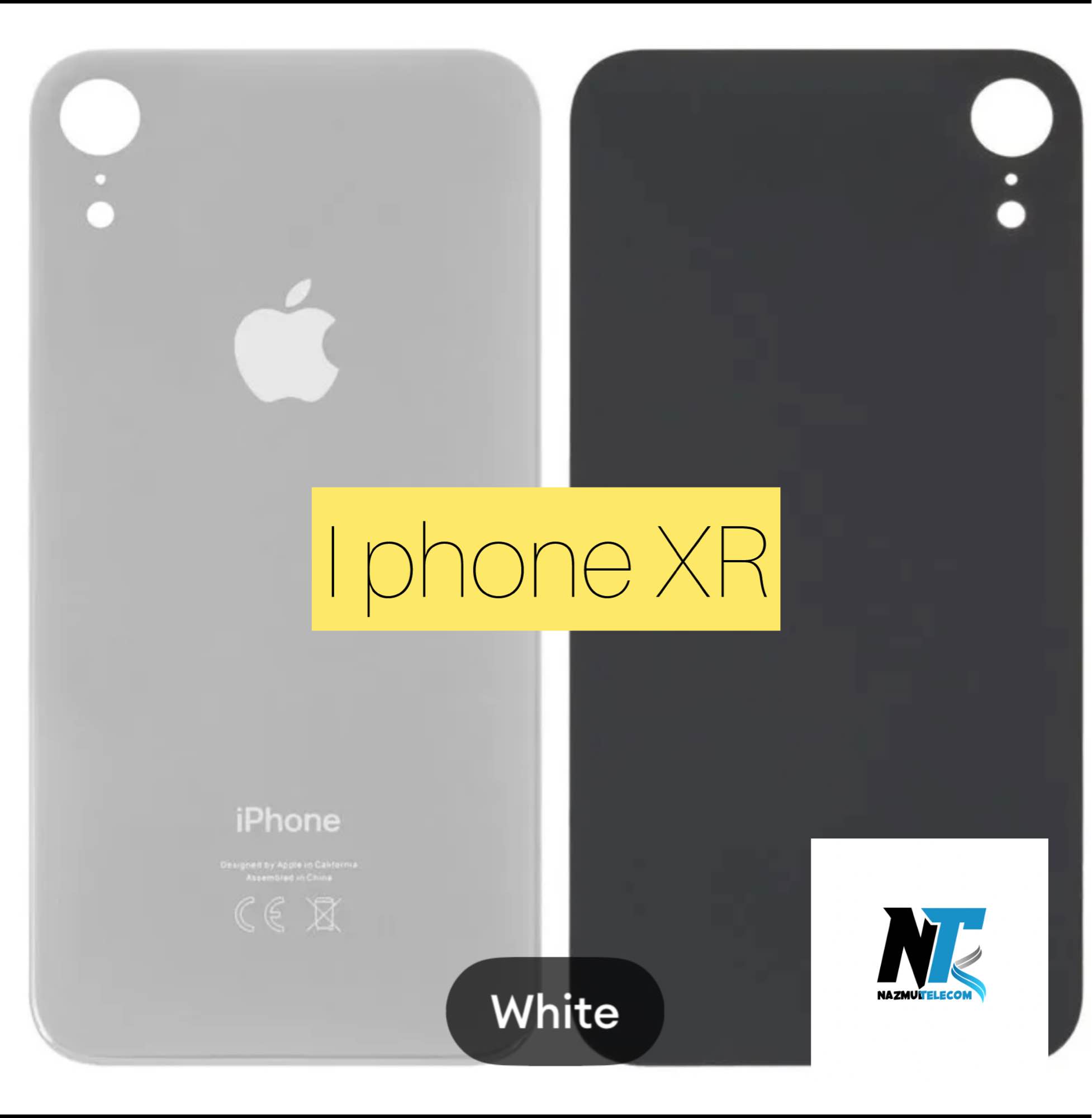 Apple iPhone XR - ( Glass ) Back Shell / Back Panel / Battery Cover